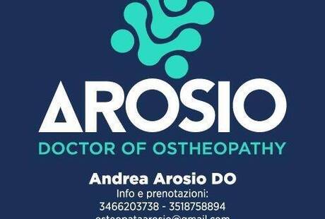 Dottor Andrea Arosio, Osteopata